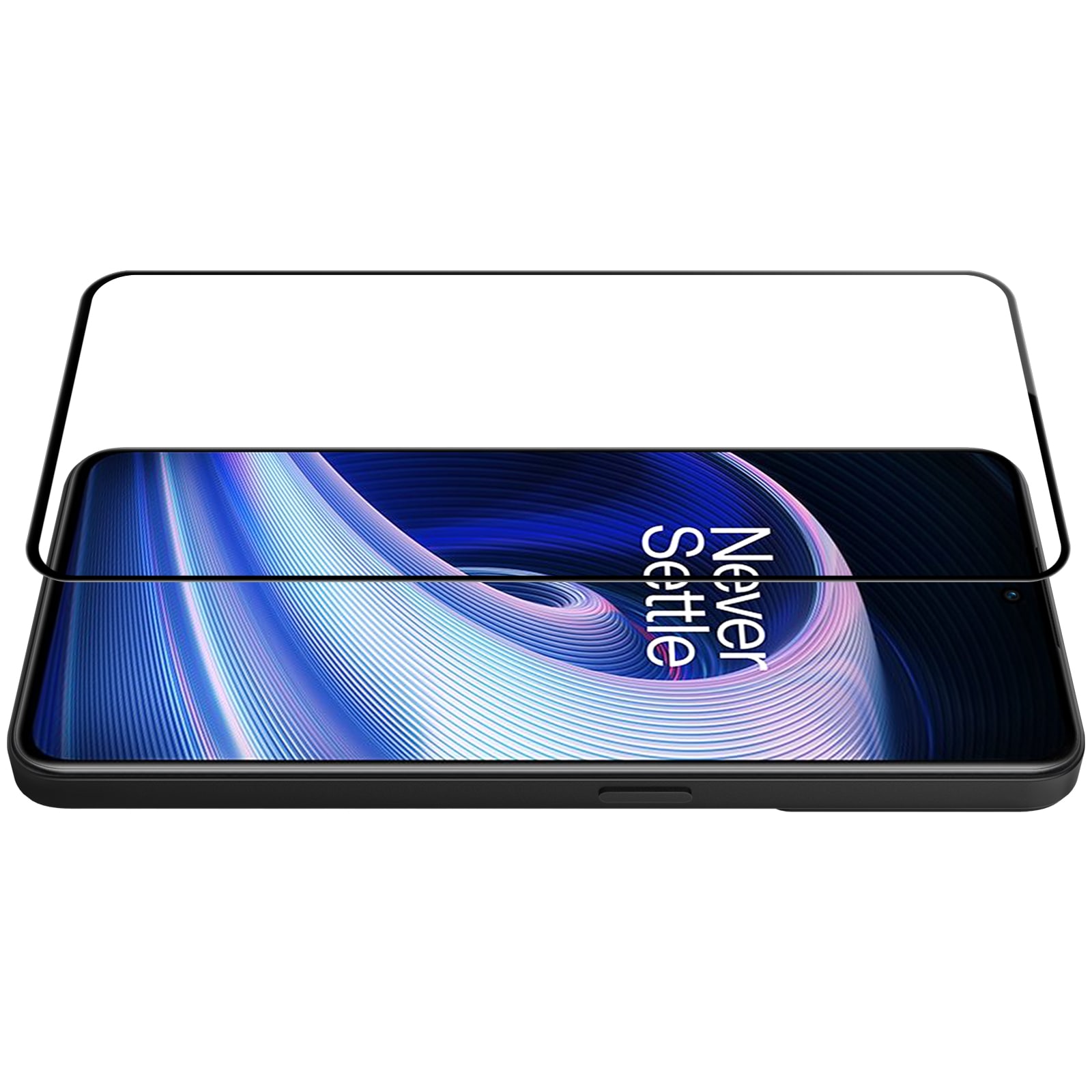Nillkin CP+PRO ultratynt herdet glass for hele skjermen med en 0,2 mm ramme 9H OnePlus Ace black