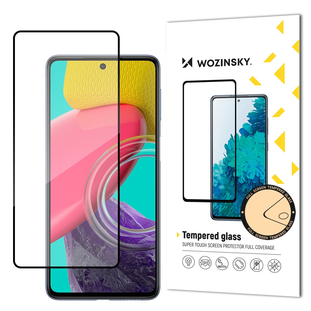 Wozinsky Fullt lim herdet glass for Samsung Galaxy M53 5G