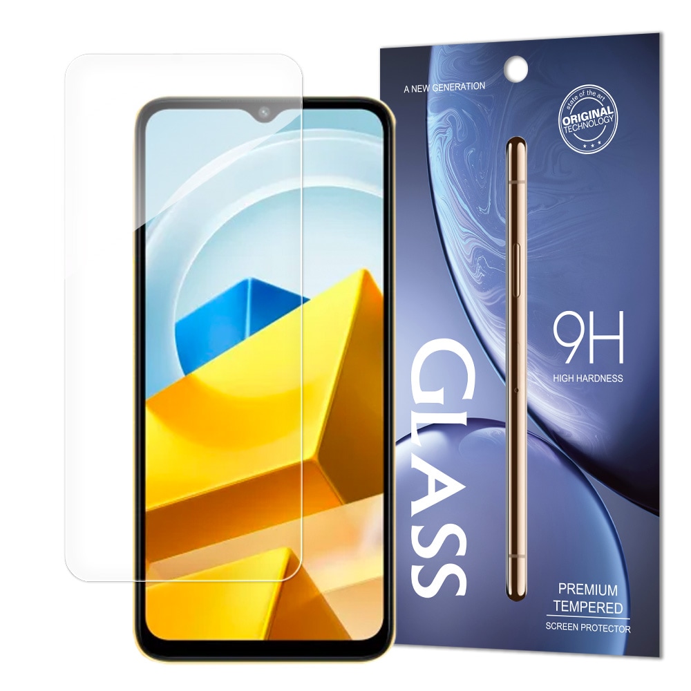 Herdet glass Xiaomi Poco M5 herdet glass 9H hardhet (emballasje - konvolutt)