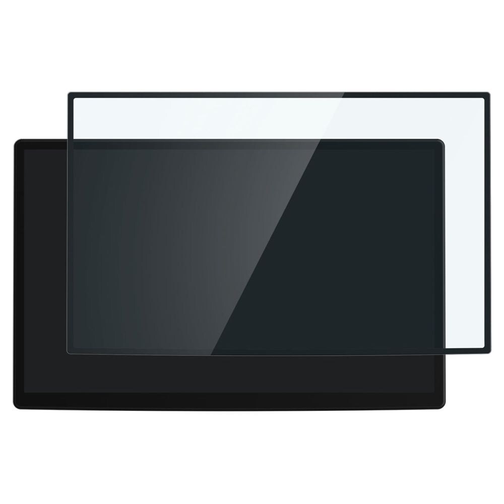 Spigen Glas.tR EZ Fit herdet glass for Tesla Model X 2022 / Model S 2021 - svart