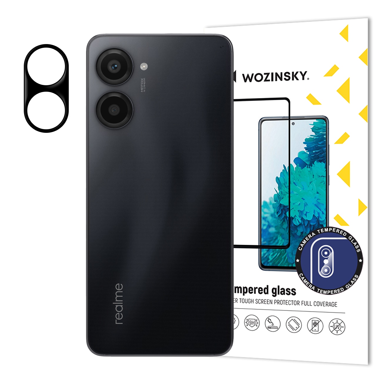 Wozinsky Fullt kameraglass for Realme 10 Pro