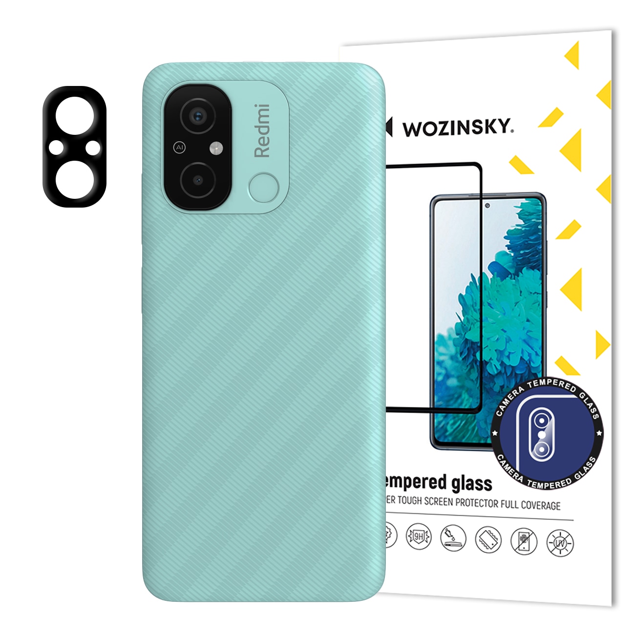Wozinsky Fullt kameraglass for Xiaomi Redmi 11A / Poco C55 / Redmi 12C