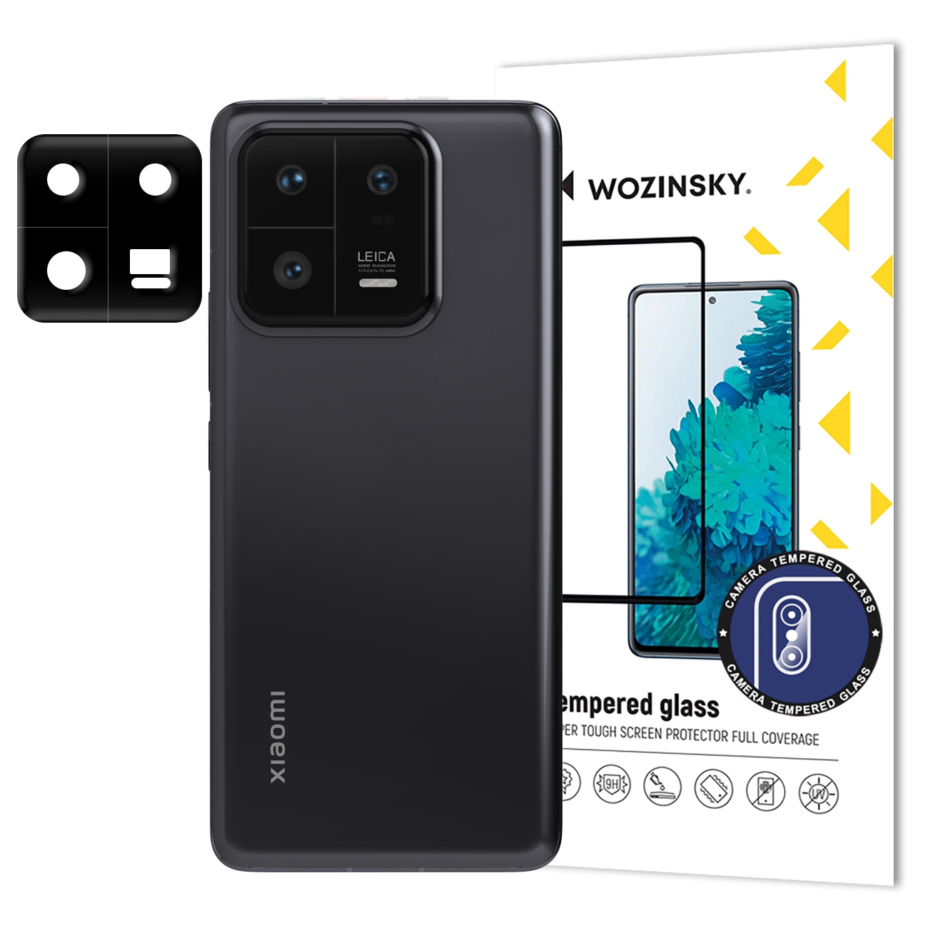 Wozinsky Fullt kameraglass herdet glass for Xiaomi 13 Pro for 9H kamera