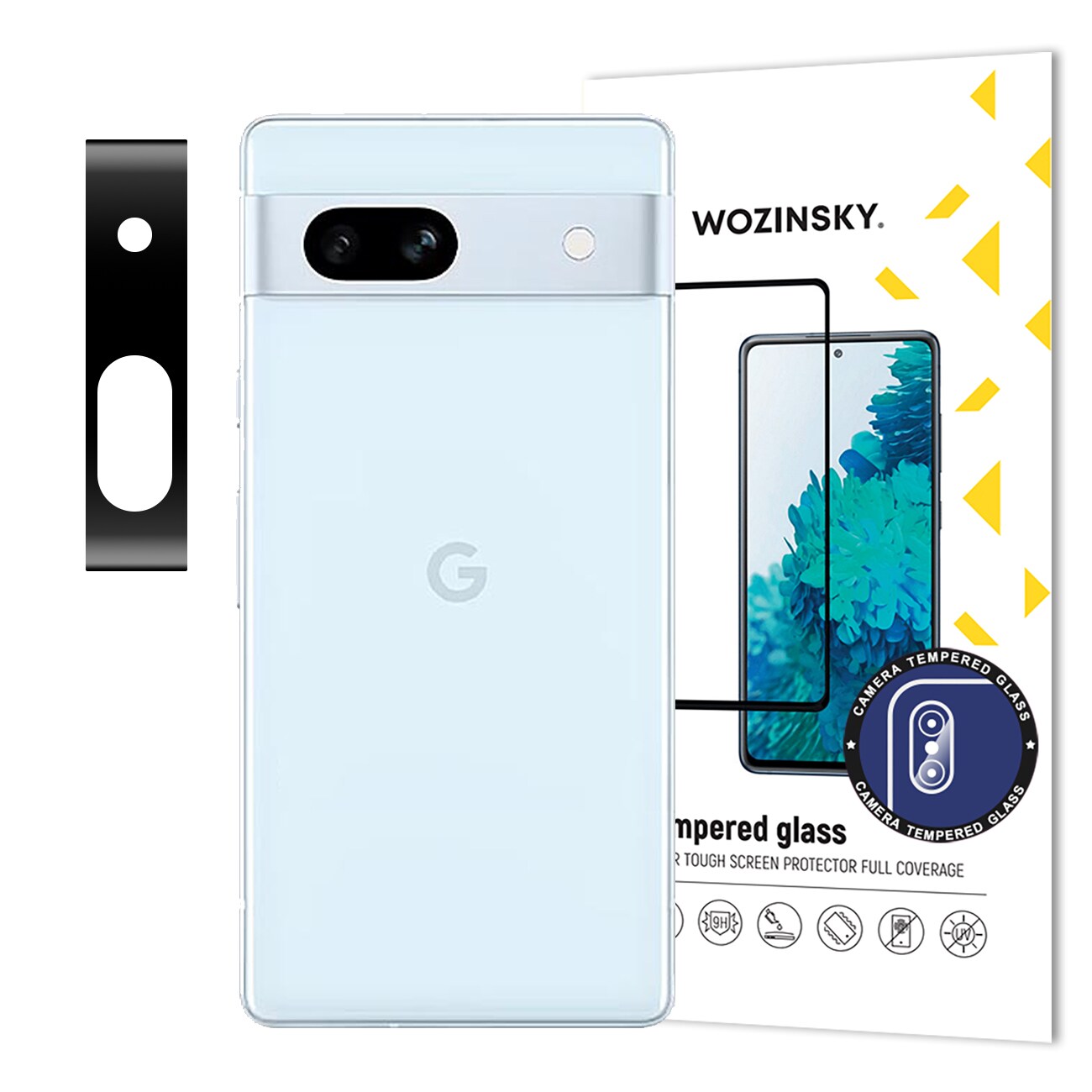 Wozinsky Fullt kameraglass for Google Pixel 7a