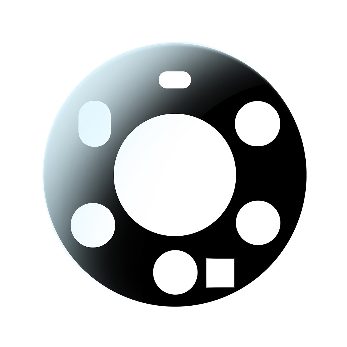 Baseus Huawei Mate 40 Pro+ kamerafilm 0,3 mm (2 stk) gjennomsiktig + rengjøringssett (SGQK000602)