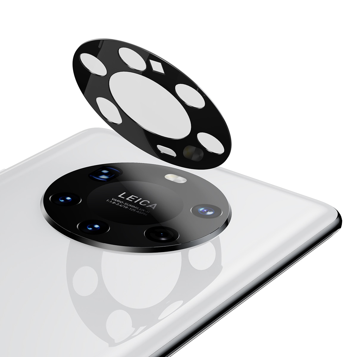 Baseus Huawei Mate 40 Pro+ kamerafilm 0,3 mm (2 stk) gjennomsiktig + rengjøringssett (SGQK000602)