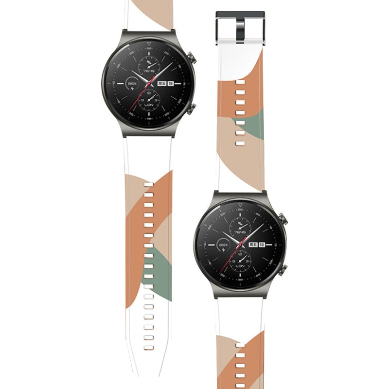 Strap Moro bånd for Huawei Watch GT2 Pro silikonrem klokkearmbånd mønster 4
