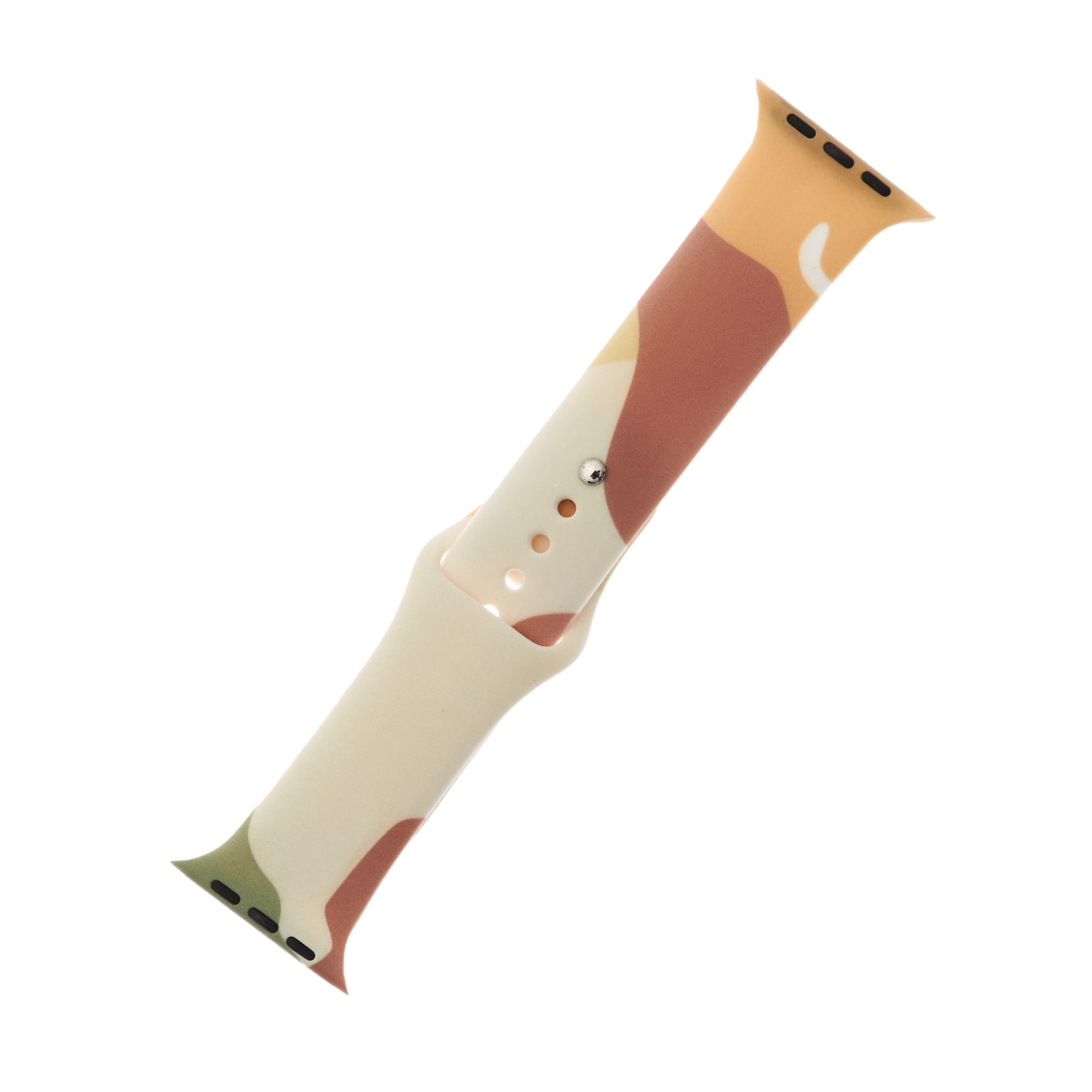 Silikonarmbånd Moro armbåndsarmbånd til Apple klokke 42 / 44 / 45 / 49 mm - Mønster 1