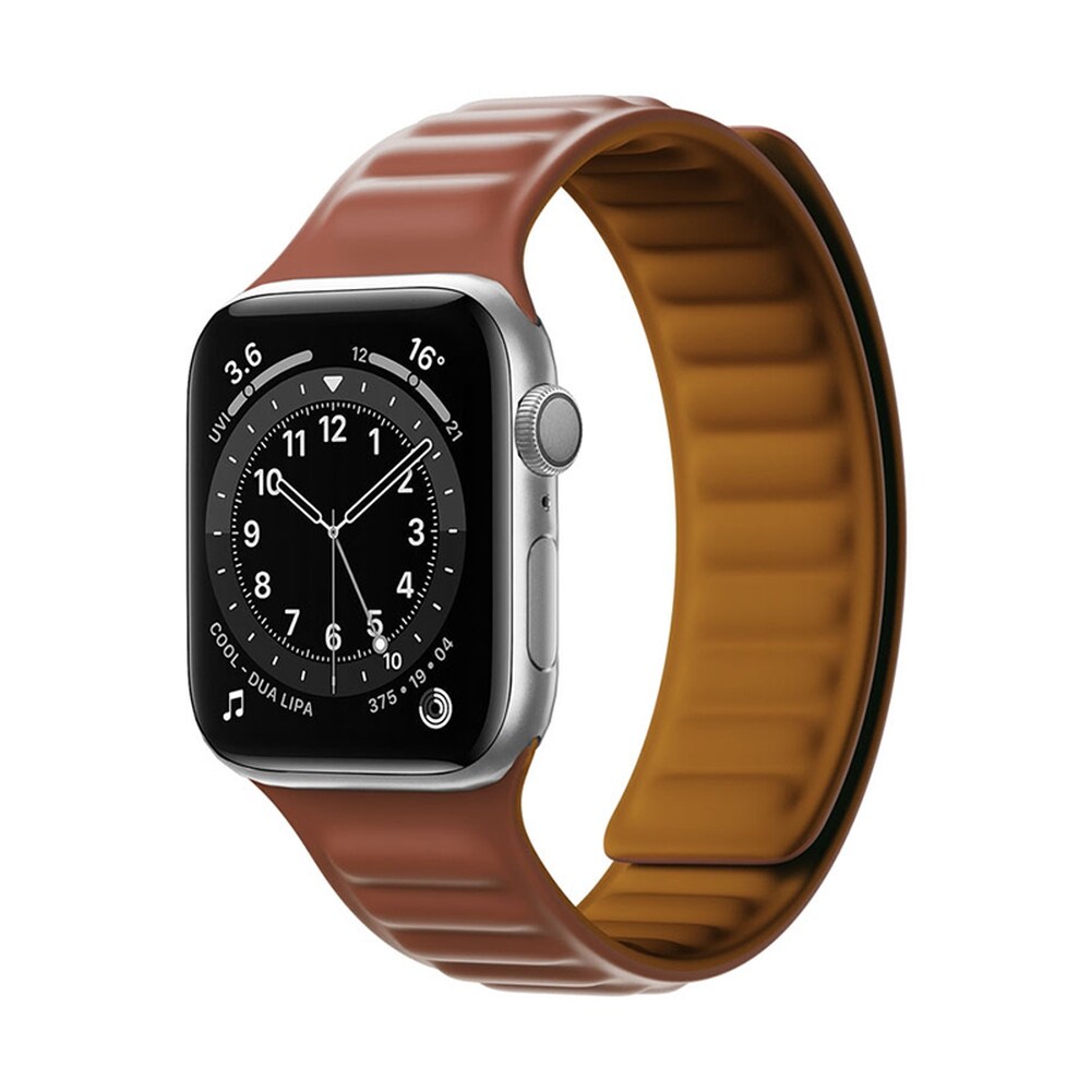 Magnetarmbånd Magnetarmbånd til Apple klokke 42 / 44 mm - Brun