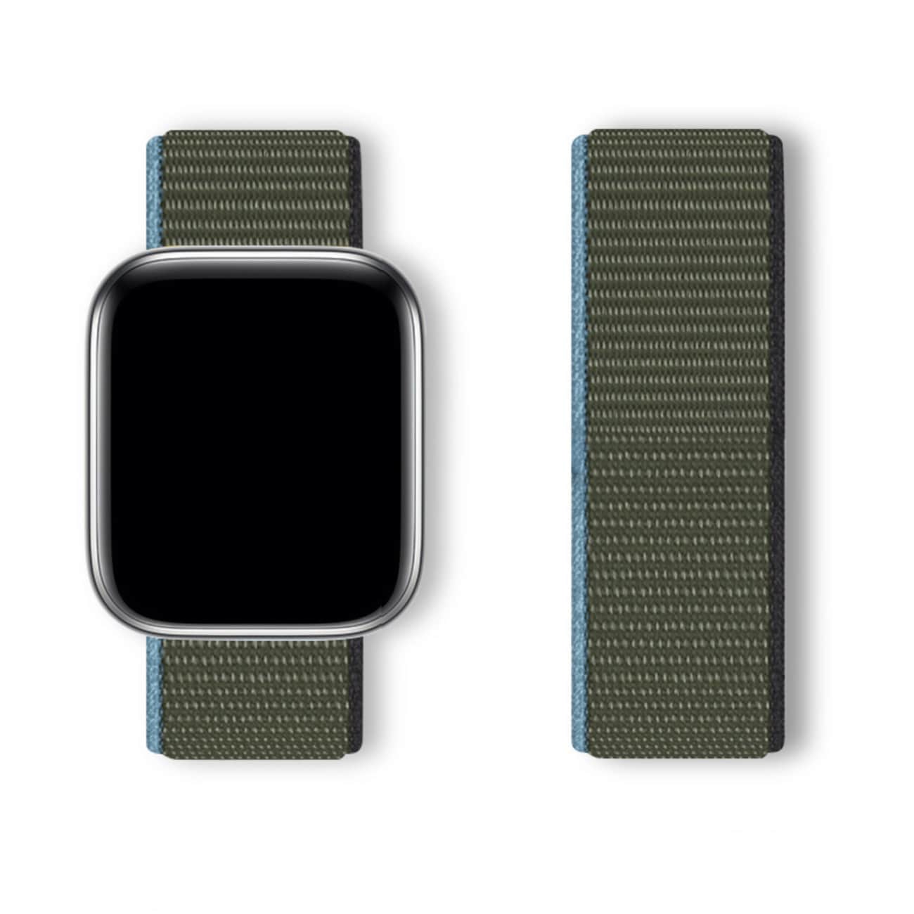 Sport Loop-rem til Apple-klokke 38/40/41 mm - grønn