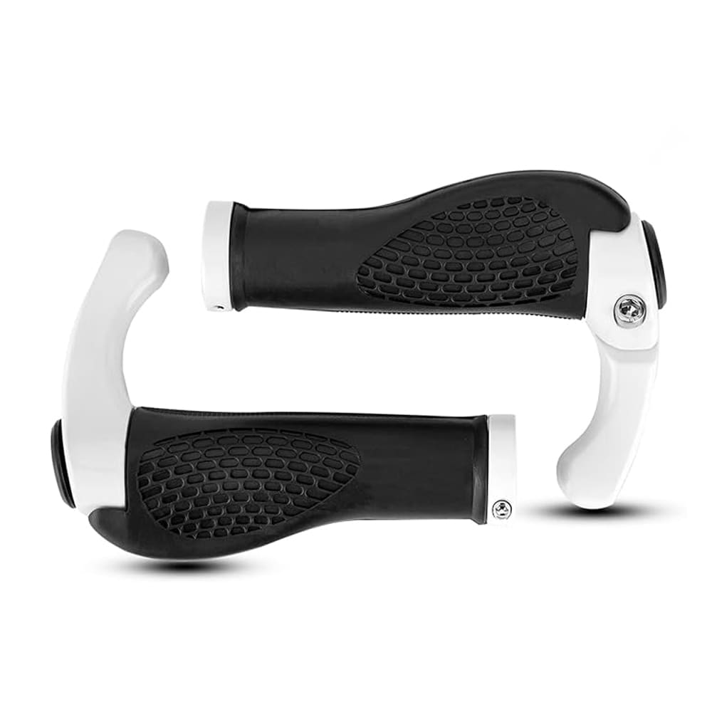 Rockbros BT1007W Sykkelholdersett med horn - hvit