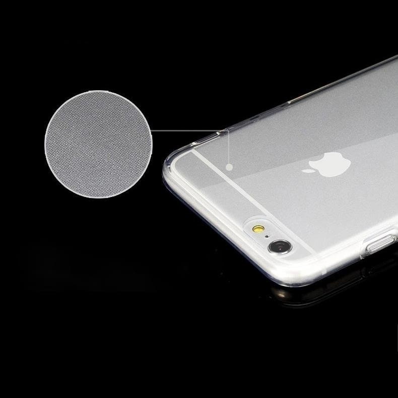Ultraklart 0,5 mm gel TPU-deksel for iPhone 11 Pro Max gjennomsiktig