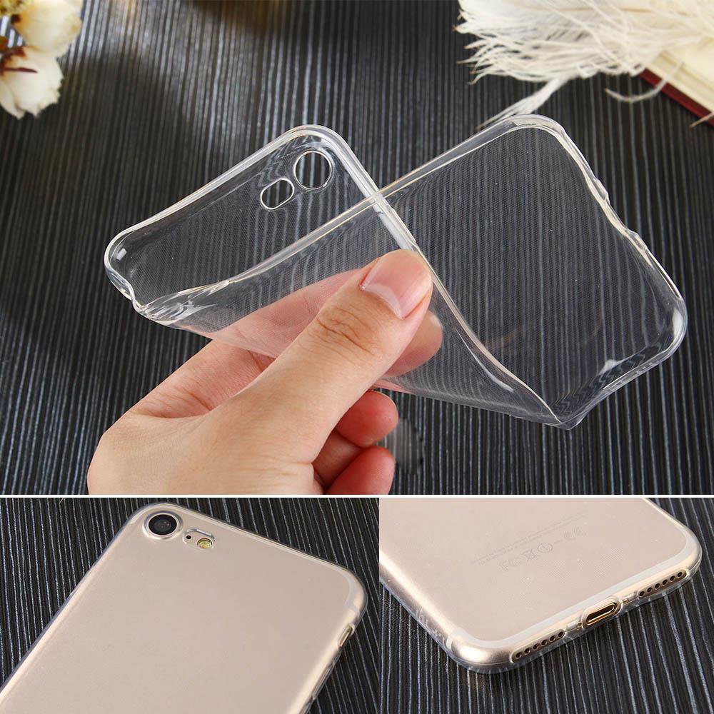 Ultraklart 0,5 mm gel TPU-deksel for iPhone 11 Pro Max gjennomsiktig