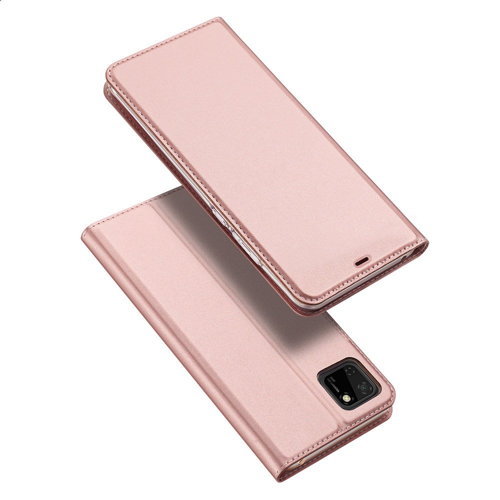 DUX DUCIS Skin Pro bokhylleveske for Huawei Y5p rosa