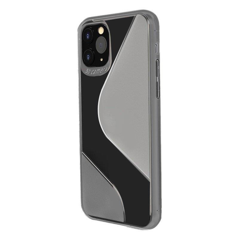 S-Case fleksibelt TPU-deksel for Huawei P40 Lite E svart