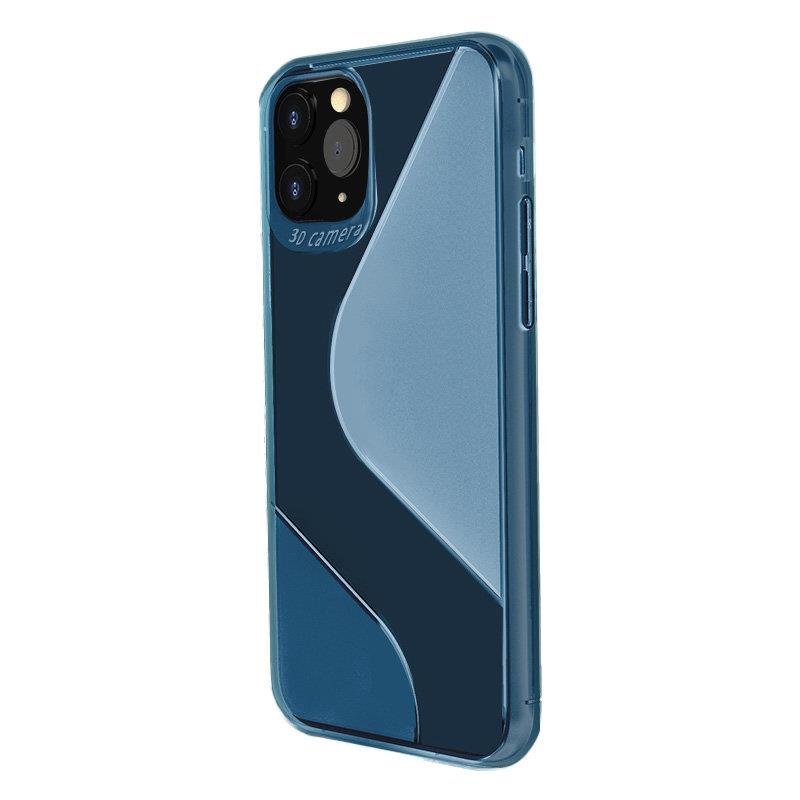 S-Case fleksibelt TPU-deksel for Huawei P Smart 2020 blå