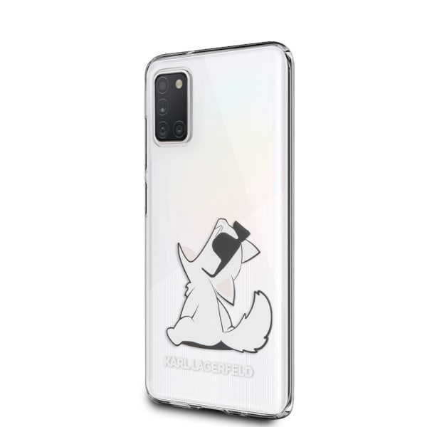 Karl Lagerfeld Choupette Fun-etui til Samsung Galaxy A31 - gjennomsiktig