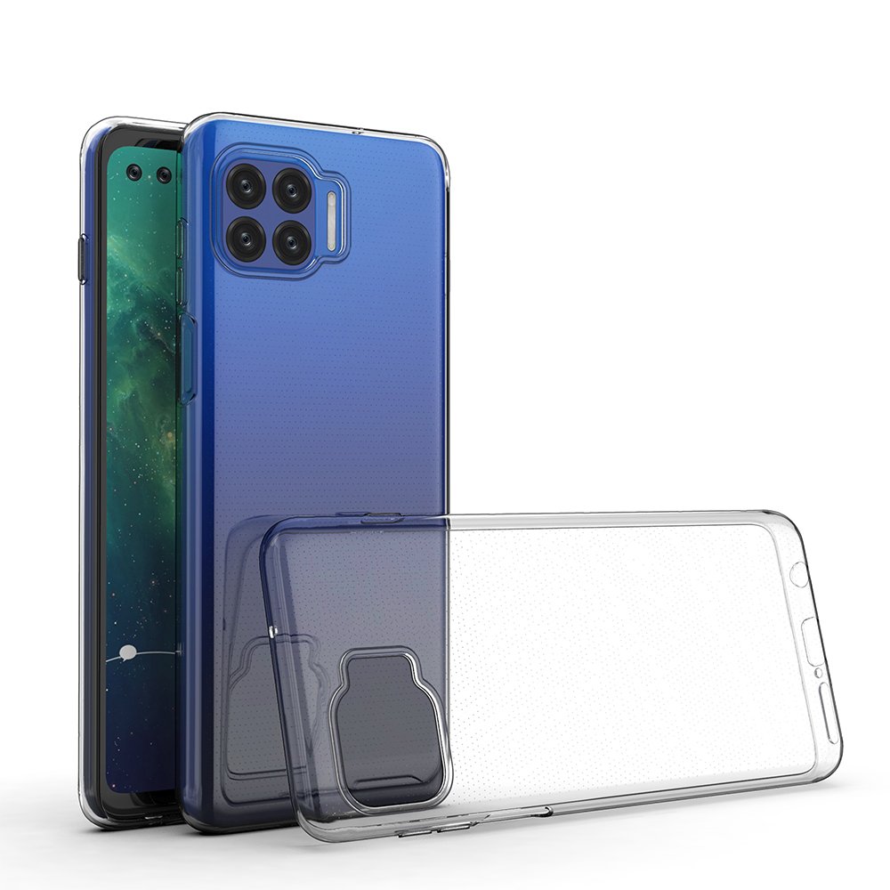 Ultraklart 0,5 mm etui Gel TPU-deksel for Motorola Moto G 5G Plus gjennomsiktig