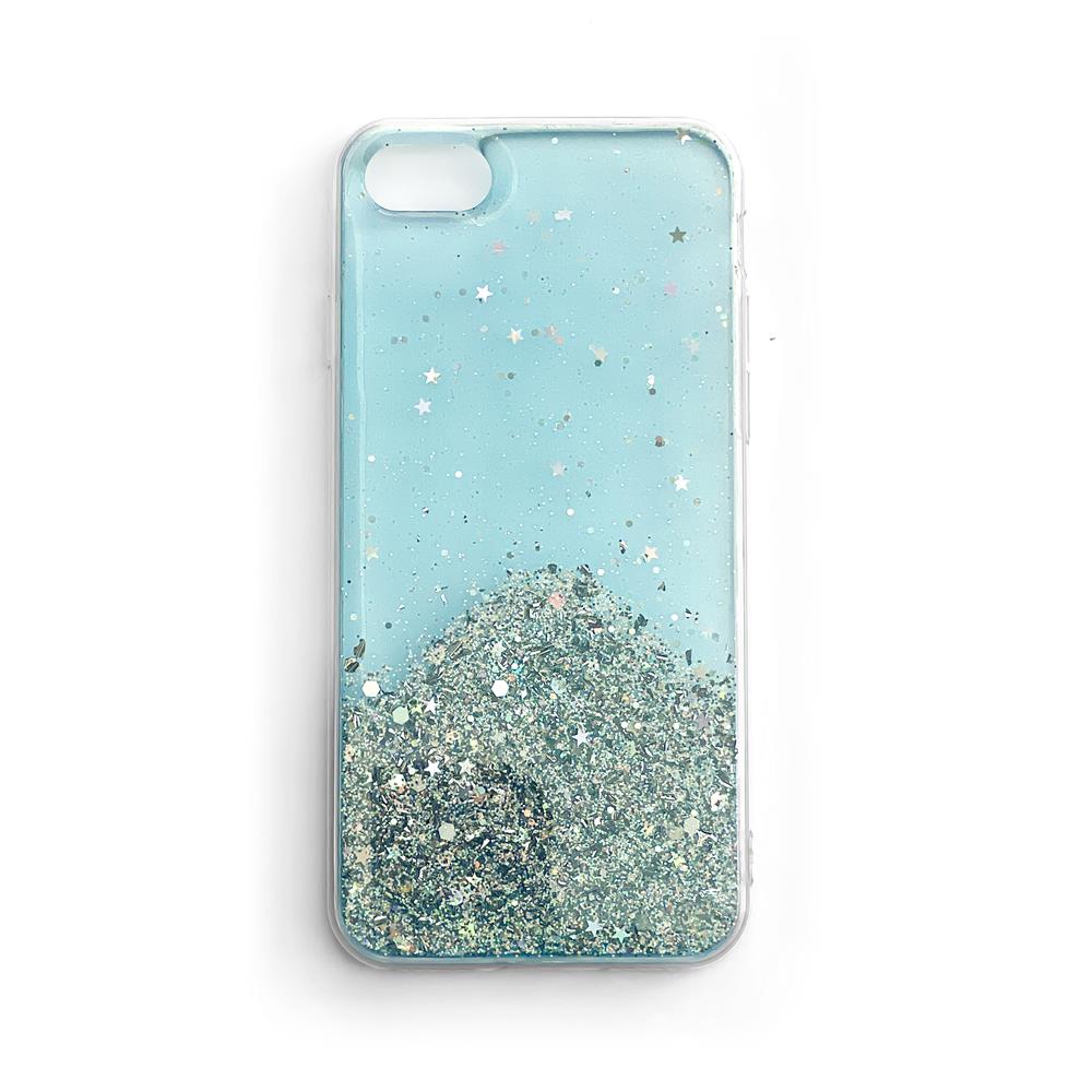 Wozinsky Star Glitter Shining Cover for Samsung Galaxy A30 blå