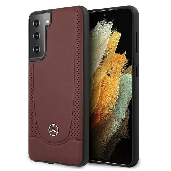 Mercedes Urban Line-etui for Samsung Galaxy S21+ - Rød