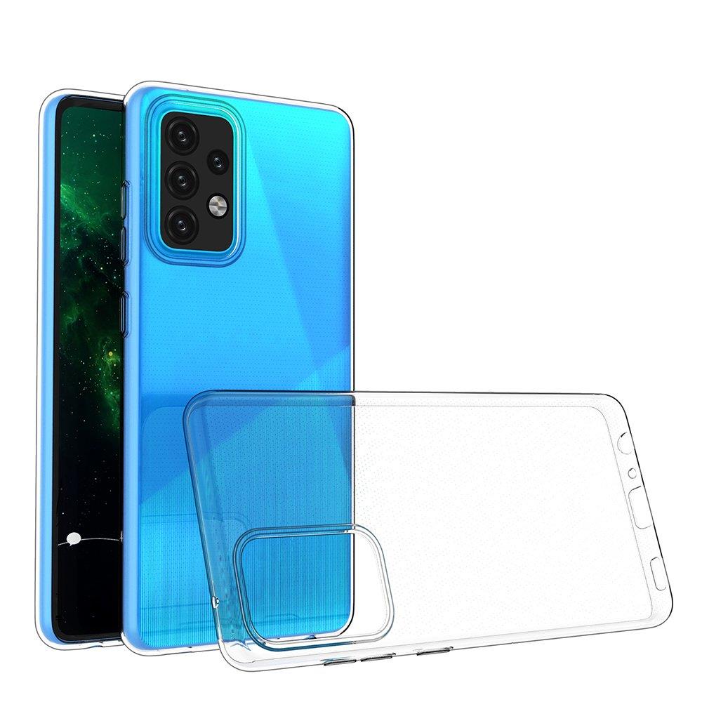 Ultraklart 0,5 mm gel TPU-deksel for Motorola Moto E7 gjennomsiktig