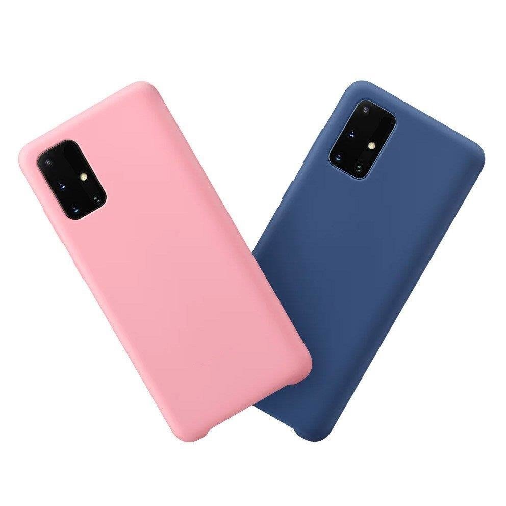 Silikonetui Mykt, fleksibelt gummideksel for Samsung Galaxy A72 4G rosa