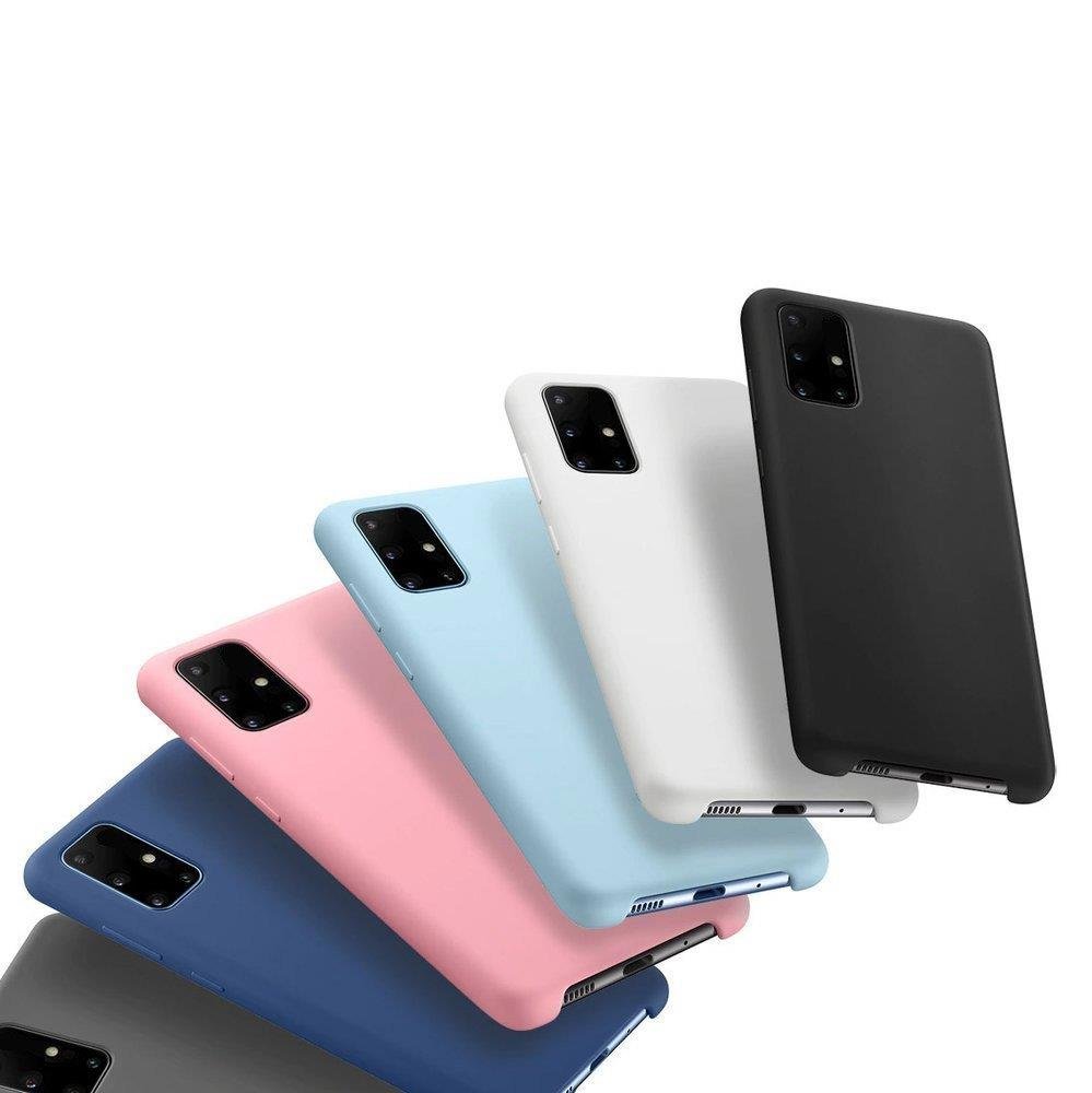 Silikonetui Mykt, fleksibelt gummideksel for Samsung Galaxy A72 4G rosa