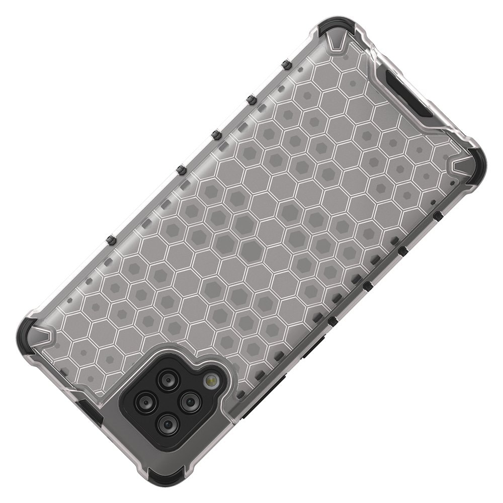 Honeycomb Case pansredeksel med TPU støtfanger for Samsung Galaxy A42 5G rød