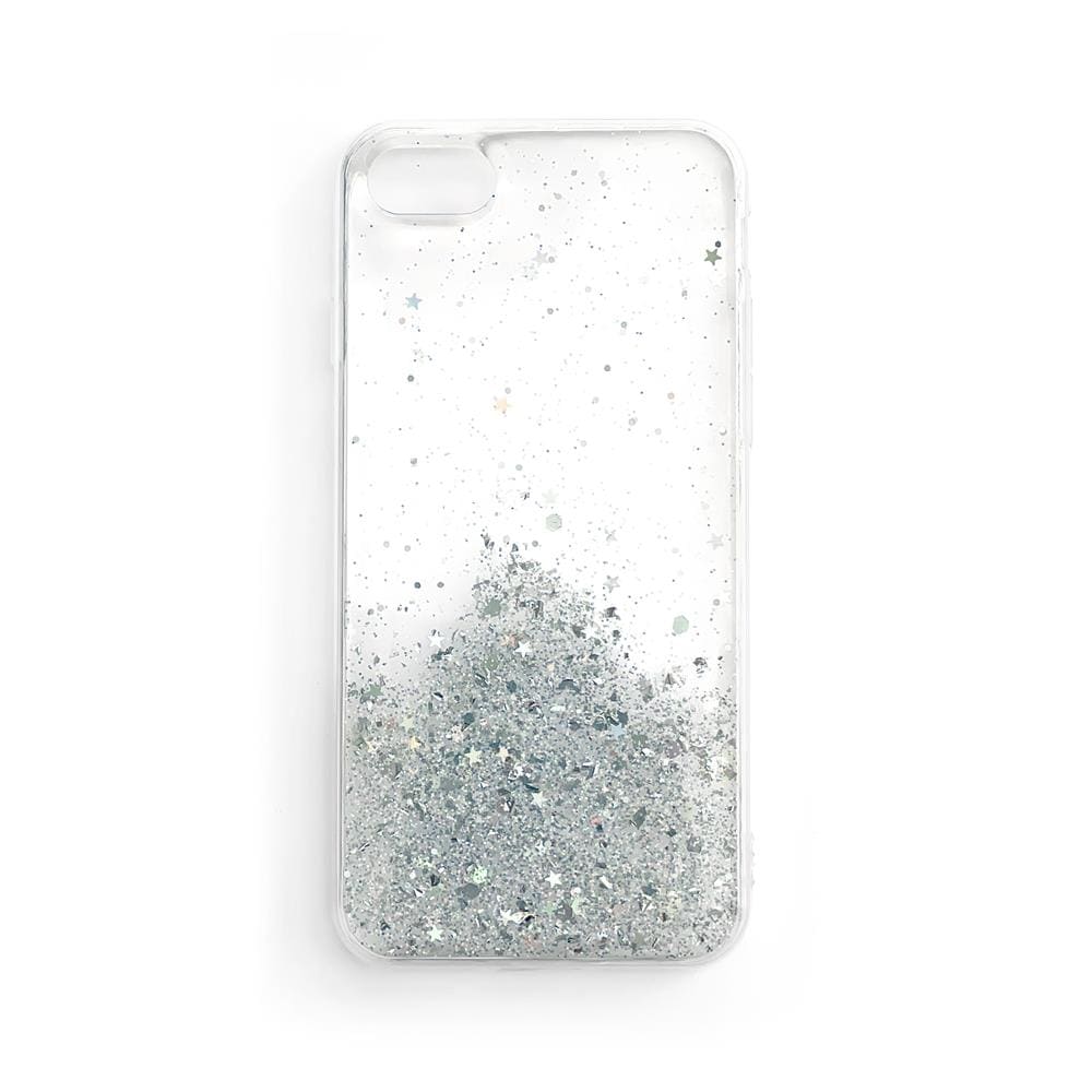 Wozinsky Star Glitter Cover for Xiaomi Redmi K40 Pro + / K40 Pro / K40 / Poco F3 - Transparent