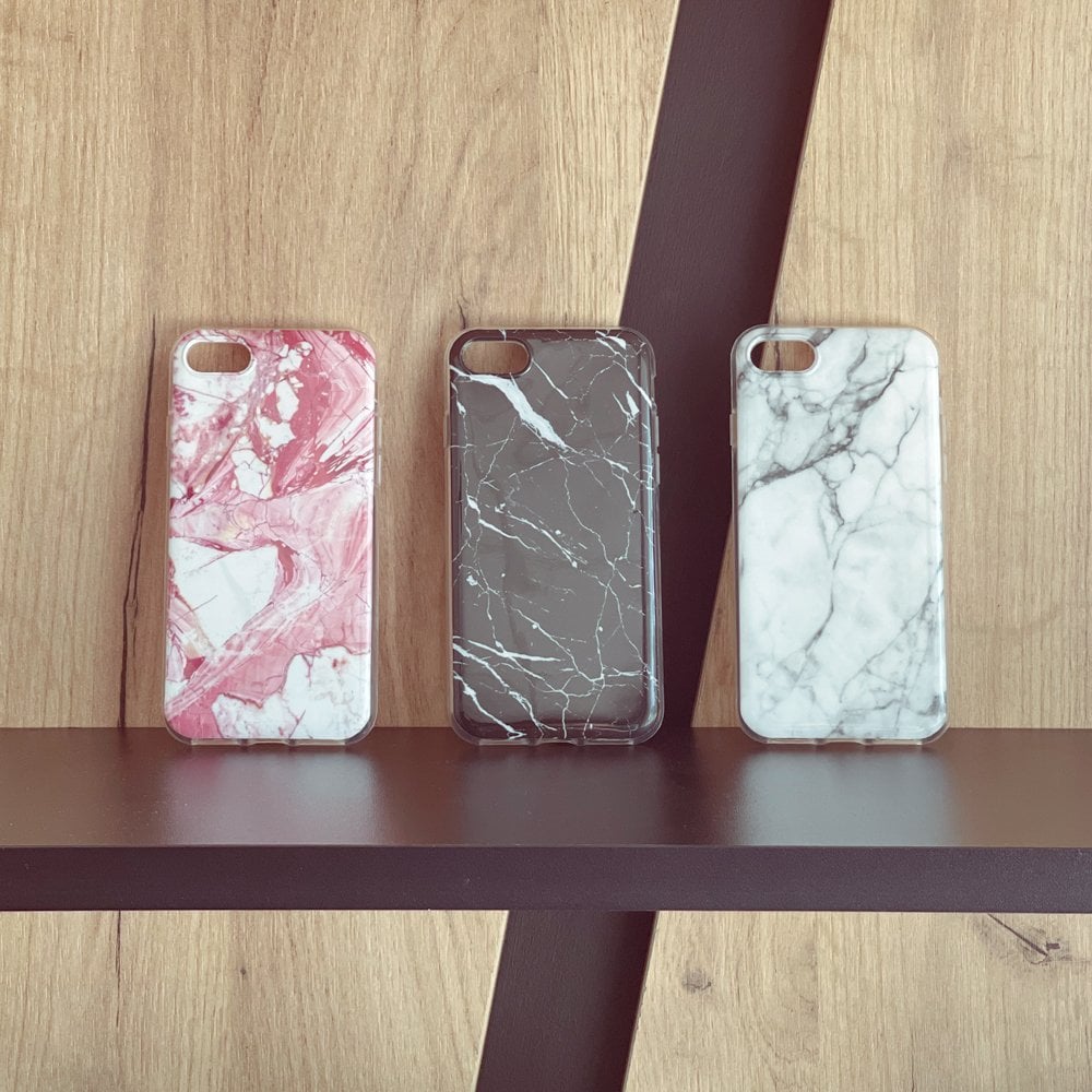 Wozinsky Marmor TPU-deksel for Samsung Galaxy A02s EU rosa