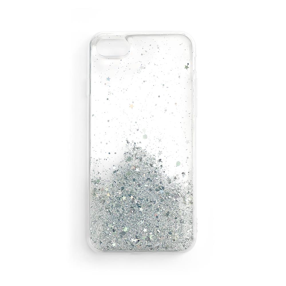 Wozinsky Star Glitter Shining Cover for Xiaomi Redmi Note 9T 5G gjennomsiktig