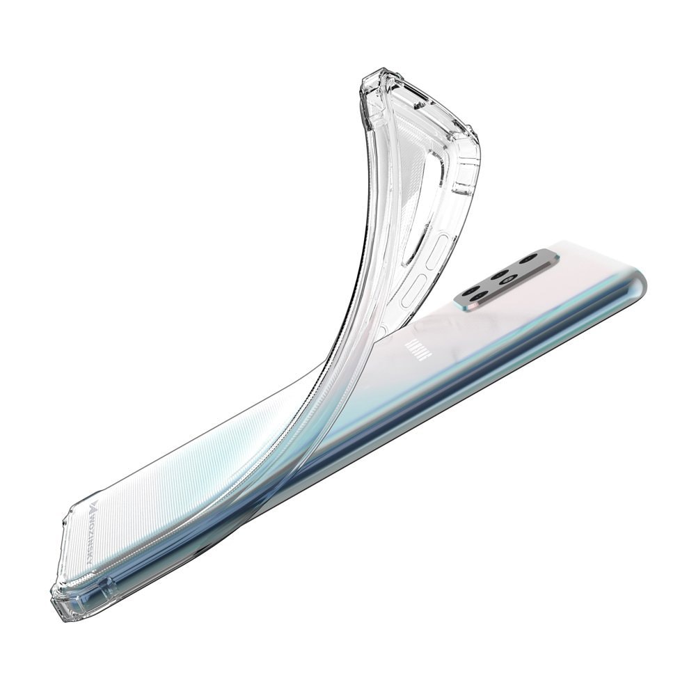 Wozinsky Anti Shock slitesterkt etui med militær beskyttelse for Samsung Galaxy A72 4G gjennomsiktig