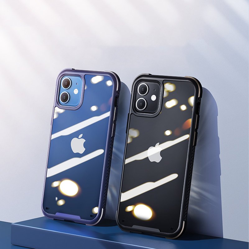 Joyroom Frigate Series slitesterkt hardt etui for iPhone 12 Pro Max grønn (JR-BP772)
