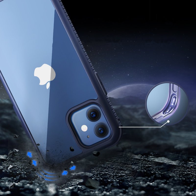 Joyroom Frigate Series slitesterkt hardt etui for iPhone 12 Pro Max grønn (JR-BP772)