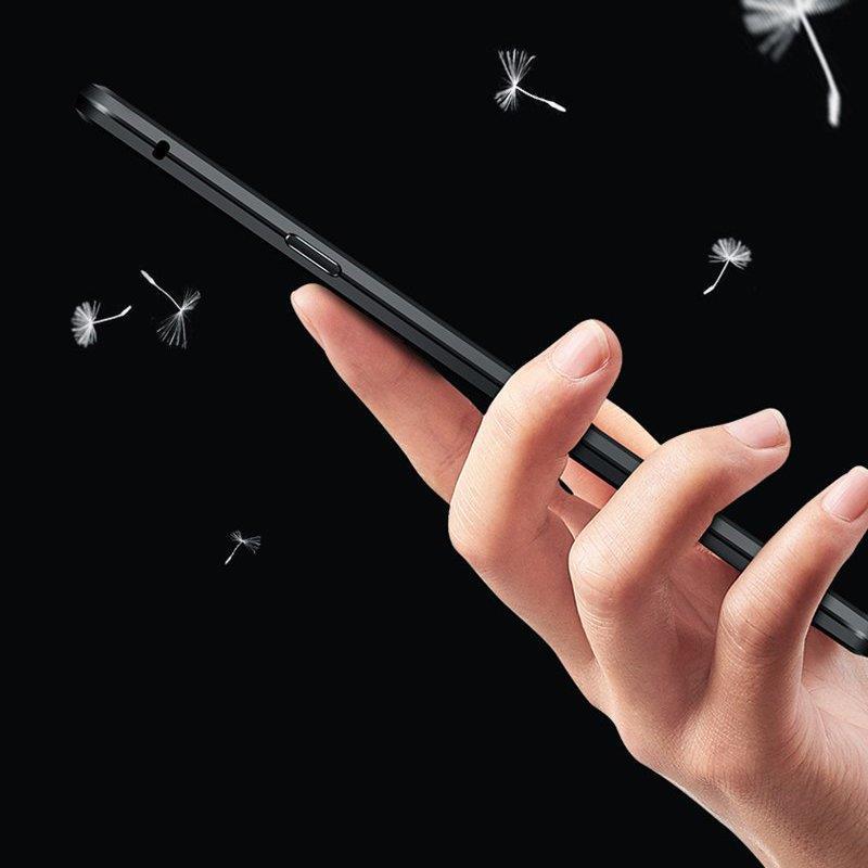 Wozinsky Fullt magnetisk deksel med glass for Samsung Galaxy A72 4G svart-gjennomsiktig