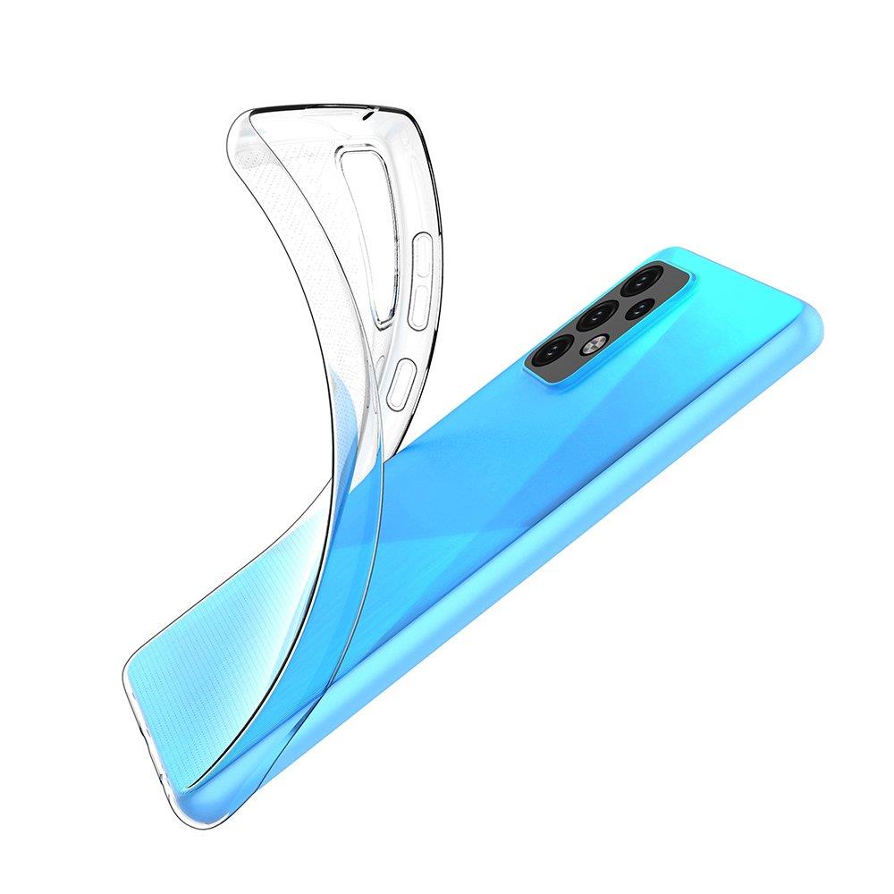 Ultraklart 0,5 mm gel TPU-deksel for Realme C21 gjennomsiktig