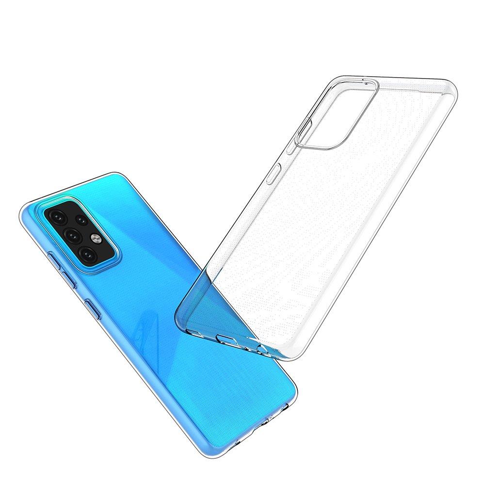 Ultraklart 0,5 mm gel TPU-deksel for Realme C21 gjennomsiktig