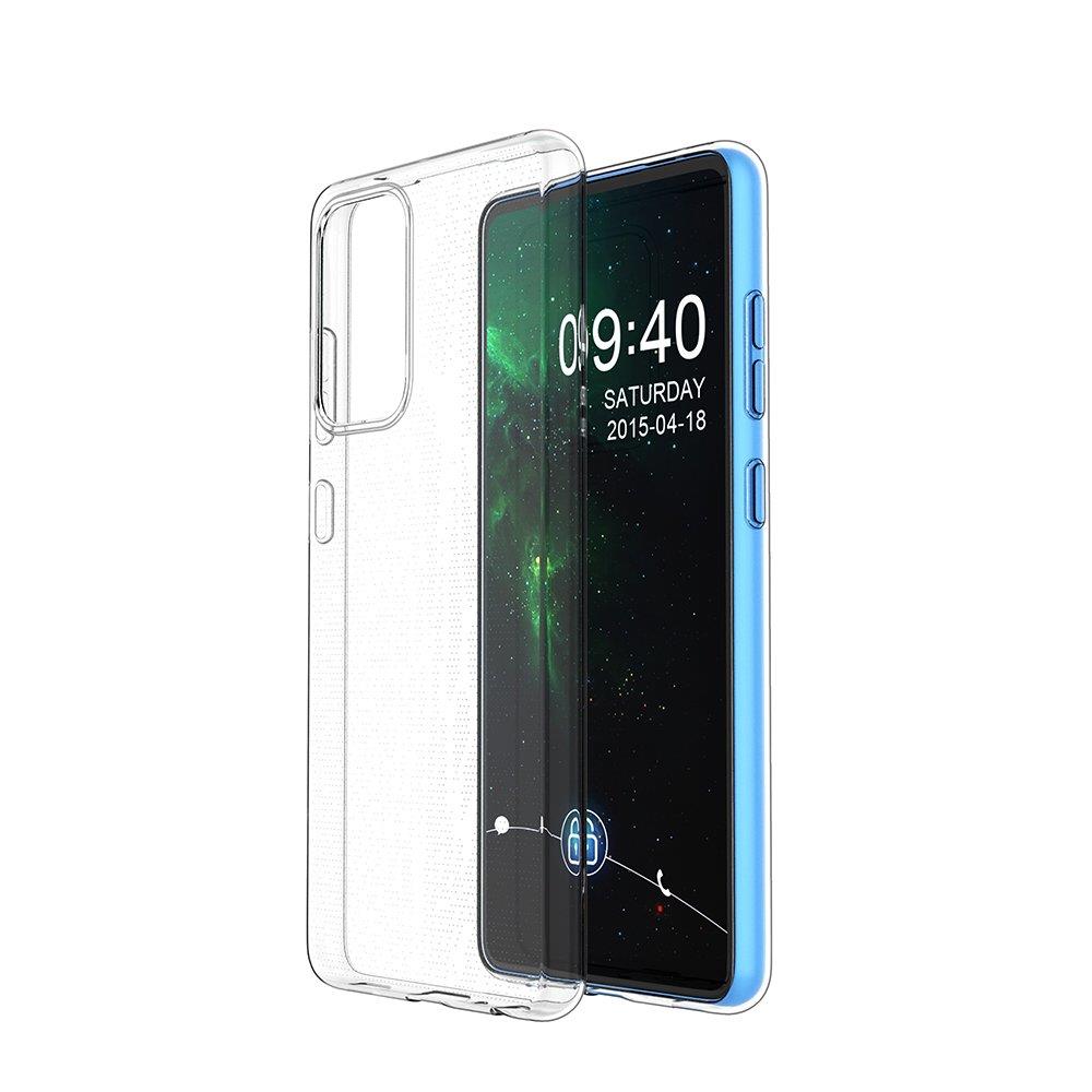 Ultraklart 0,5 mm gel TPU-deksel for Realme C21 gjennomsiktig