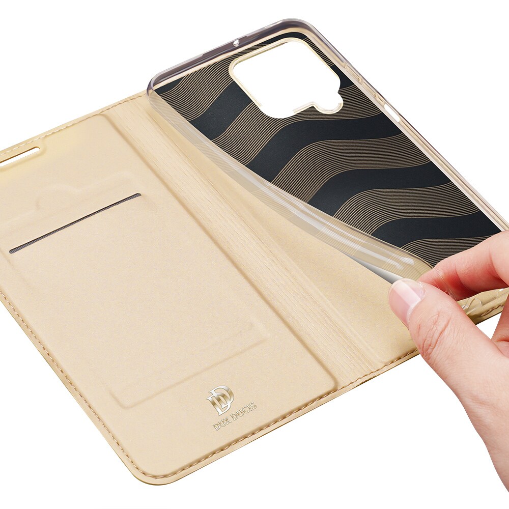 Dux Ducis Skin Pro Bookcase-etui for Samsung Galaxy A22 4G gull