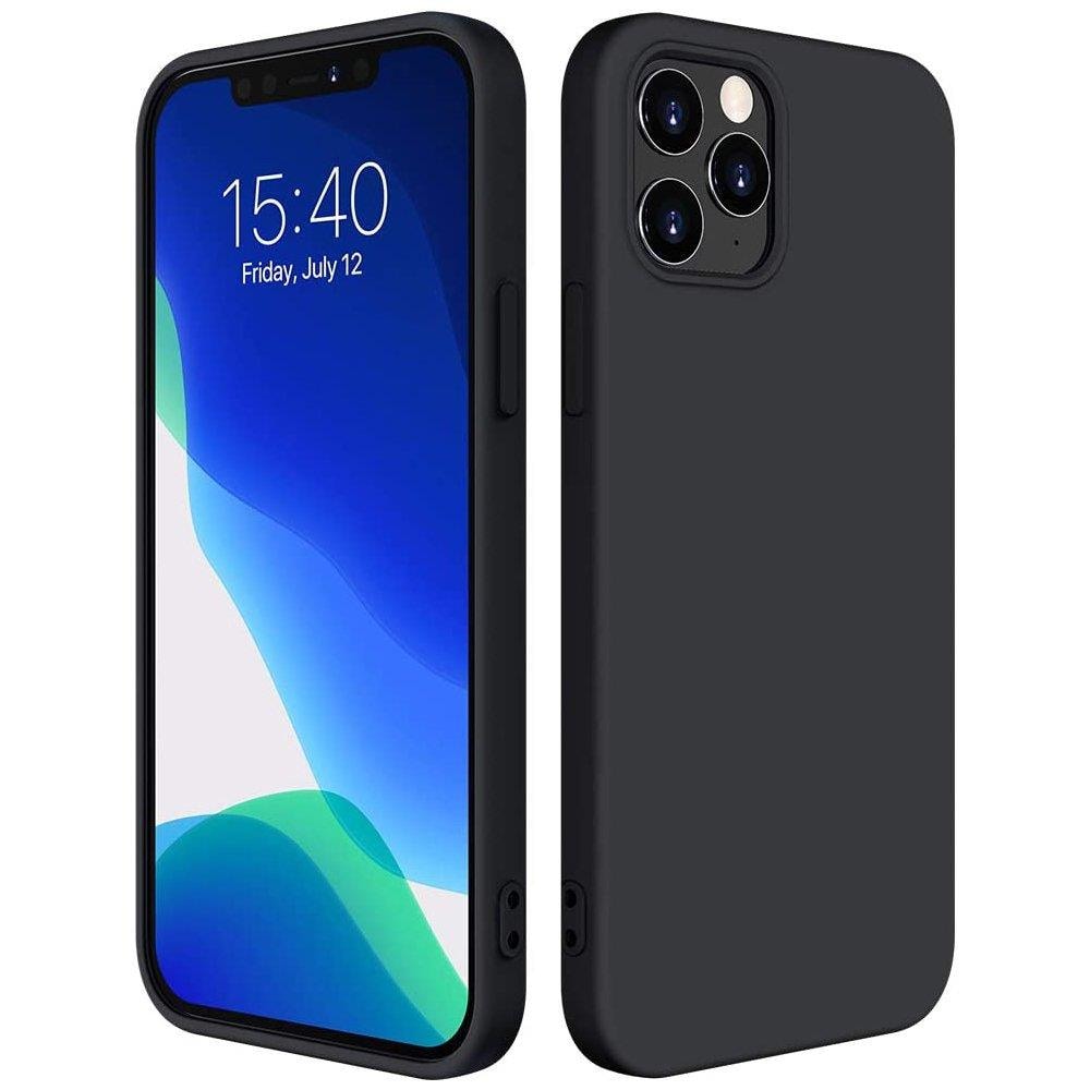 Silikonetui Mykt, fleksibelt gummideksel for Xiaomi Redmi Note 10 5G / Poco M3 Pro svart