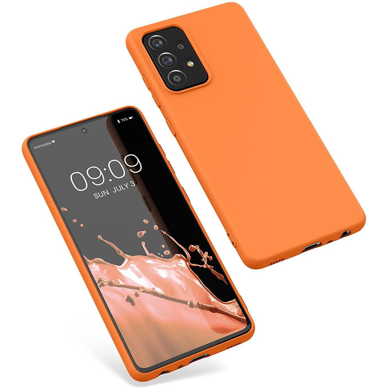 Silikonetui Mykt, fleksibelt gummideksel for Samsung Galaxy A22 4G rosa