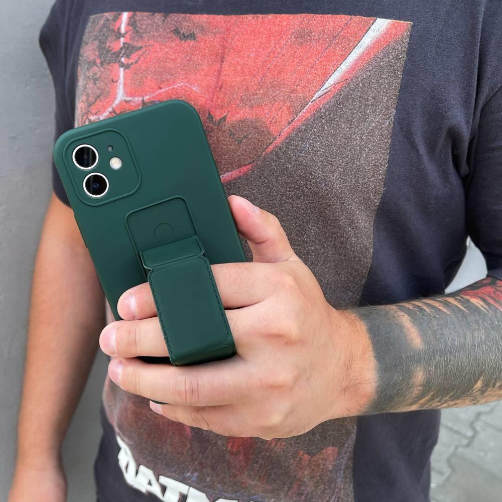 Wozinsky Kickstand Case silikon etui med stativ Samsung Galaxy A32 4G rød