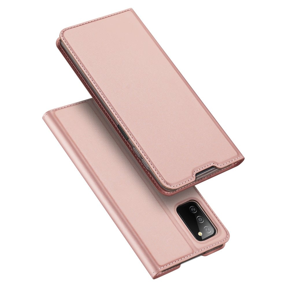 Dux Ducis Skin Pro Bookcase-etui for Samsung Galaxy A03s rosa