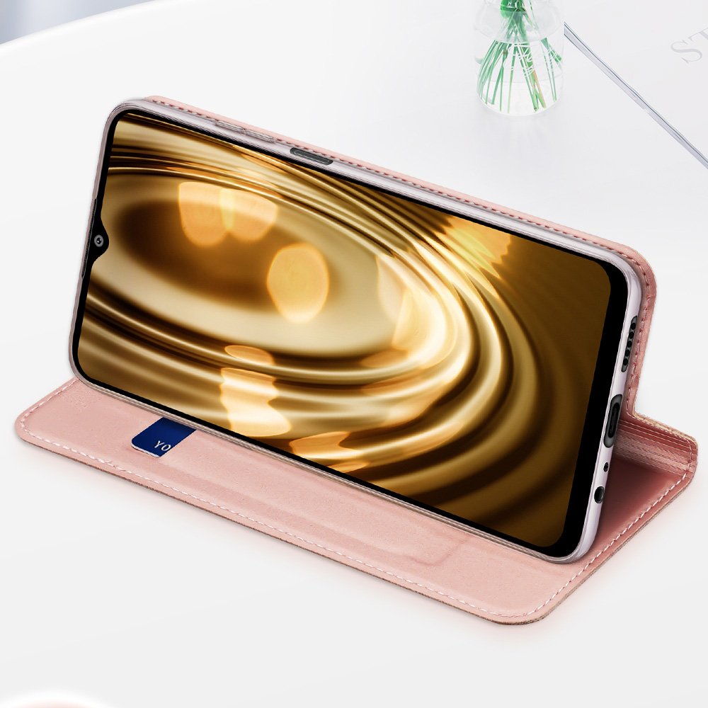 Dux Ducis Skin Pro Bookcase-etui for Samsung Galaxy A03s rosa