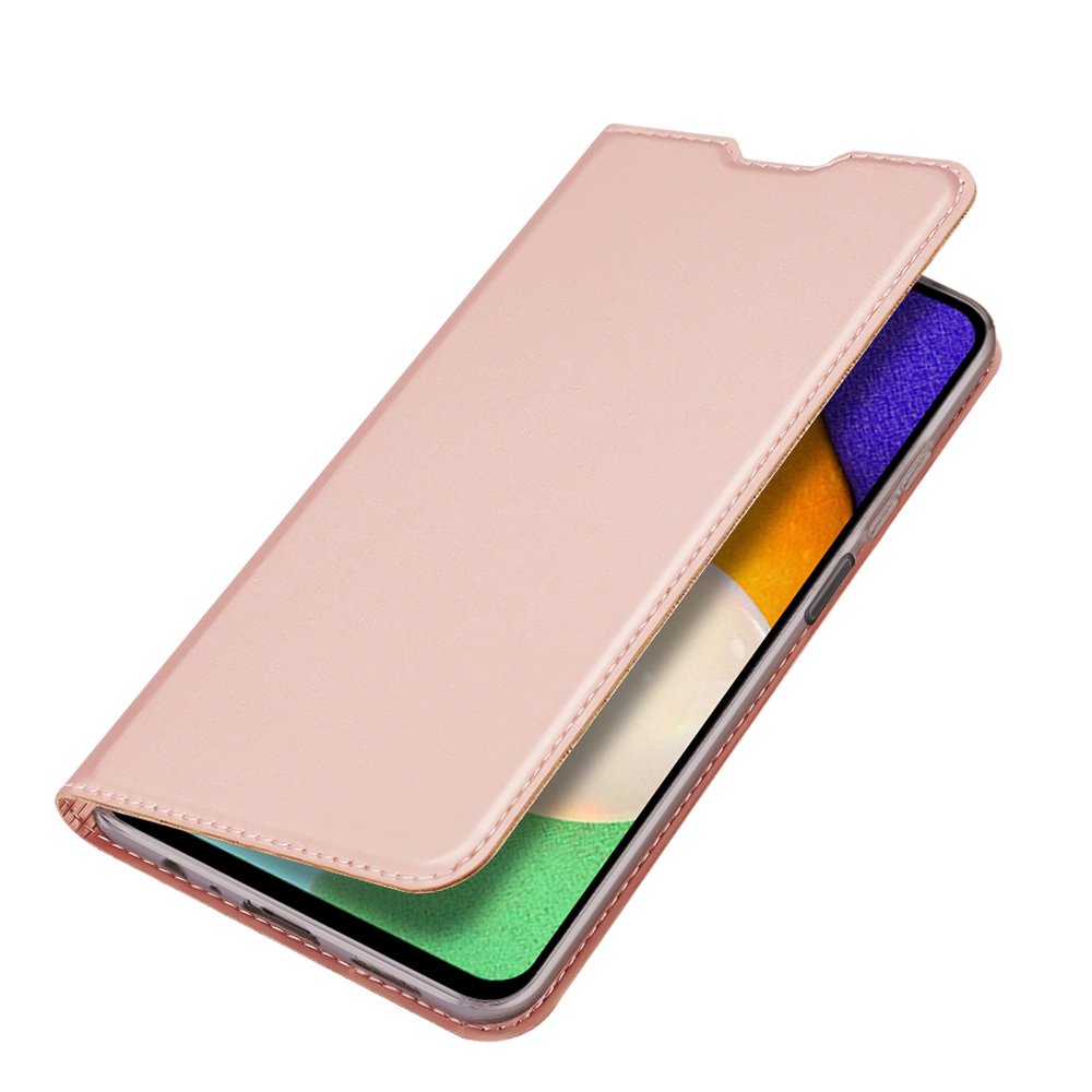 Dux Ducis Skin Pro Bookcase-etui for Samsung Galaxy A03s rosa