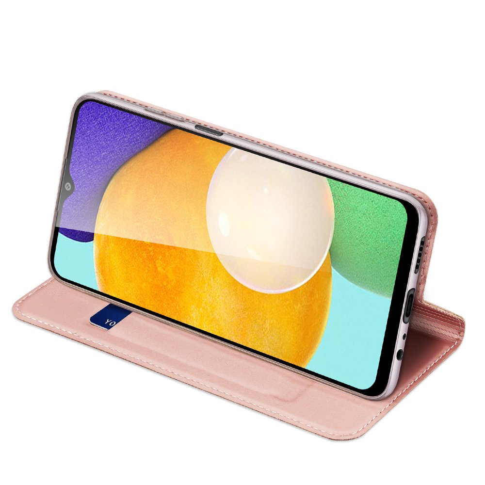 Dux Ducis Skin Pro Bookcase-etui for Samsung Galaxy A03s rosa
