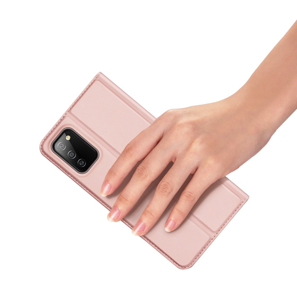 Dux Ducis Skin Pro Bookcase-etui for Samsung Galaxy A03s rosa