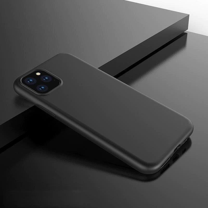 Soft Case TPU gel beskyttende deksel for Realme C21 svart