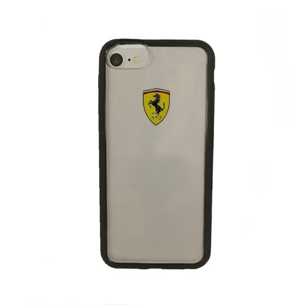 Ferrari Hardcase FEHCRFP7BK iPhone 7/8 /SE 2020 / SE 2022 gjennomsiktig/svart