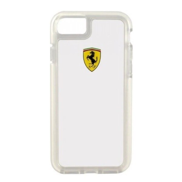 Ferrari Hardcase FEGLHCP7TR iPhone 7/8 SE 2020 / SE 2022 gjennomsiktig støtsikker